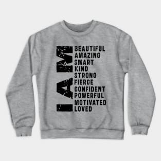 I Am Loved Shirt, I Am Strong Tee, Best Mom Shirt, I Am Beautiful Shirt, Motivational Shirt, Inspirational Shirt, Confident Women T-Shirt Crewneck Sweatshirt